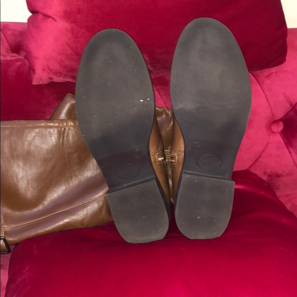 OTK Cognac Riding Boots - Picture 2 of 4